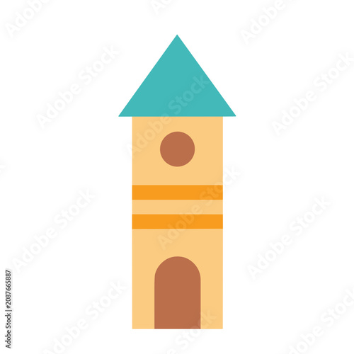 Simple Tower Illustration