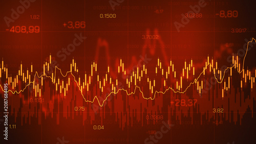 Foto Traders analyze market trends using charts and graphs in a trading session