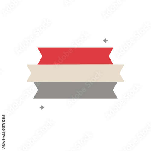 Red Decorative Badge Icon
