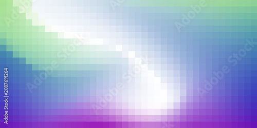 Pixel gradient background. Abstract geometric pattern. Square mosaic bg.