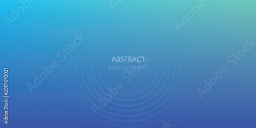 Foto Blue gradient dotted background