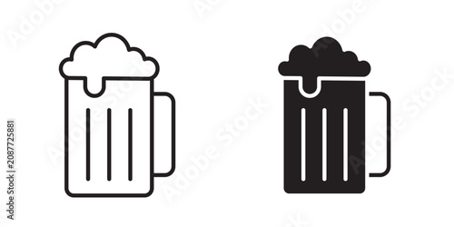 Obraz na płótnie Beer icon