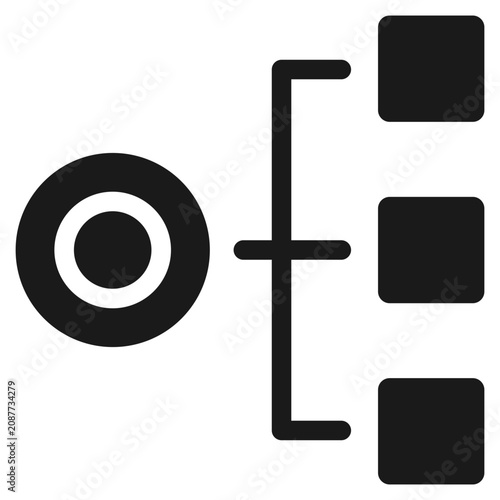 Obraz na plátně Illustration elements of Category