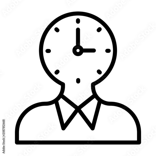 Fotografi Surreal Icon - Black Outline