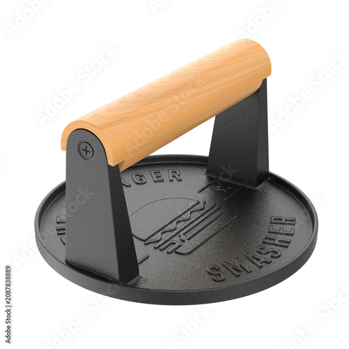 Foto Heavy Duty Burger Smasher Press for Smash Burgers, BBQ Grilling and Hamburger Pa