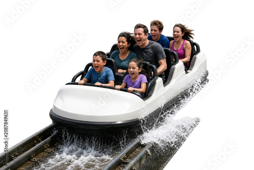 Thrilling Water Roller Coaster Ride Experience