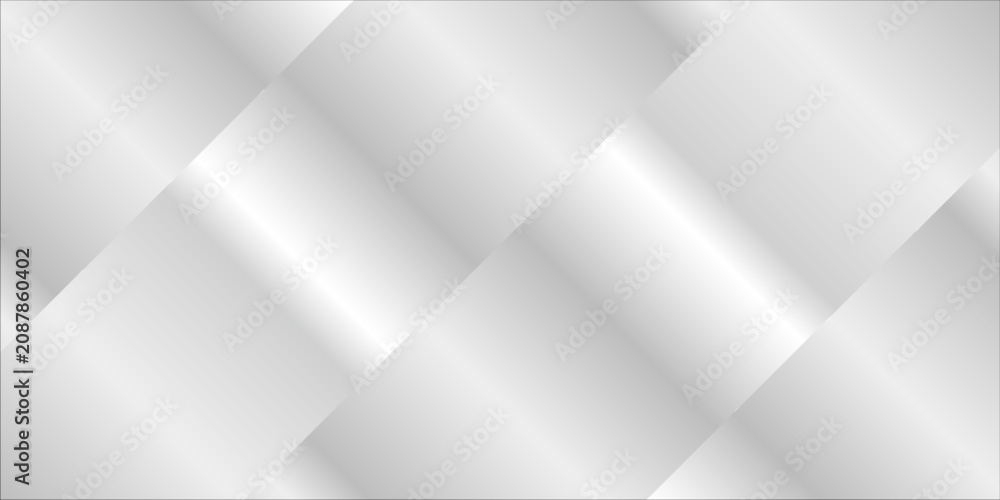 Obraz premium Silver Metallic Abstract Background With Diagonal Geometric Pattern And Subtle Gradient Texture