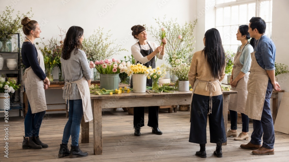 Fototapeta premium Floristry