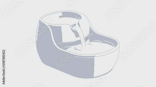 Premium professional camera tripod vector illustration for photography and video production