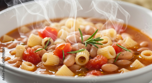 Pasta e Fagioli Pasta and Beans Italian Soup