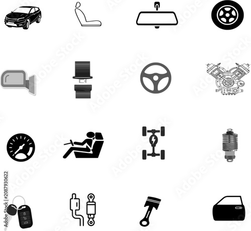 Perfect for automotive service, repair shops, and car manuals.