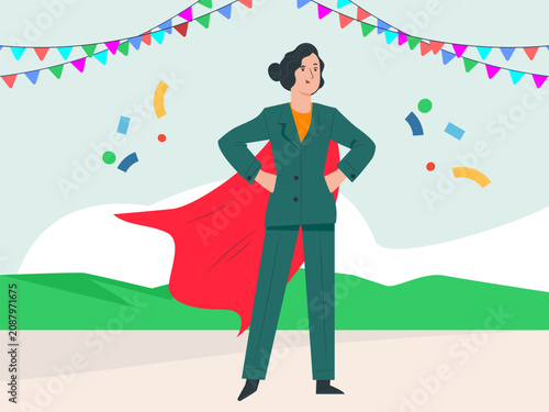 Принти на полотні Stupendous Concept Illustration Illustration Vector Style
