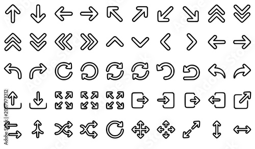 Photos arrow, arrows, navigation, ui, interface, direction, pointer, chevron, upload, d