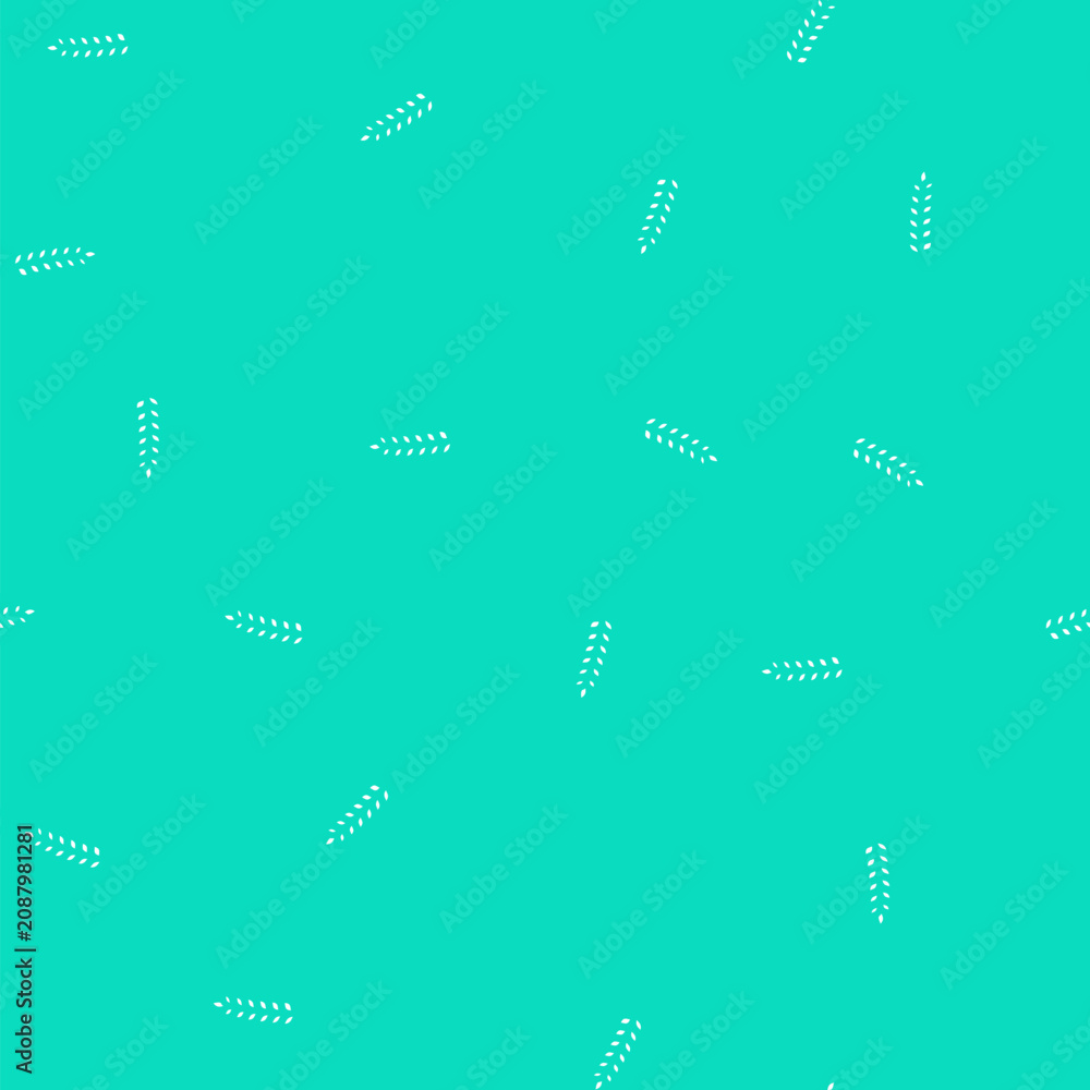 Fototapeta premium plant green wheat vector seamless pattern plant green wheat sign illustration