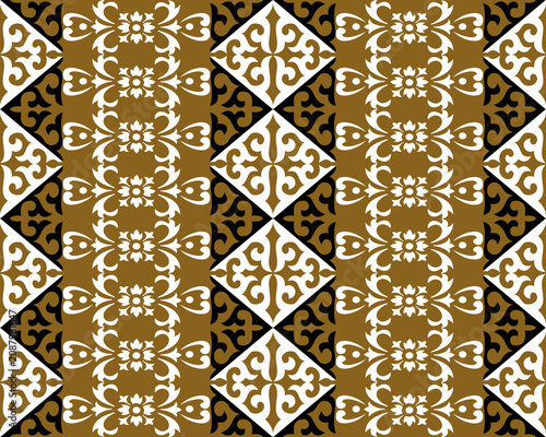 This type of seamless pattern is widely used for clothing (like sarongs or shirts), wallpapers, wrapping paper, and cultural textile designs.