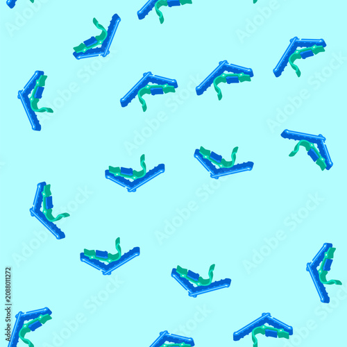 gradient descent arrow machine learning isometric seamless pattern. gradient descent arrow machine learning sign illustration