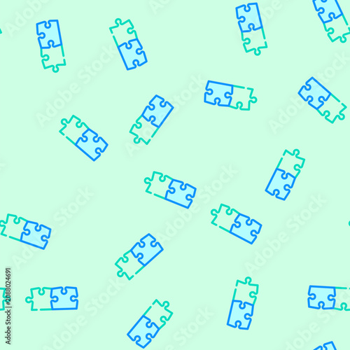 puzzle business solution vector seamless pattern puzzle business solution sign illustration