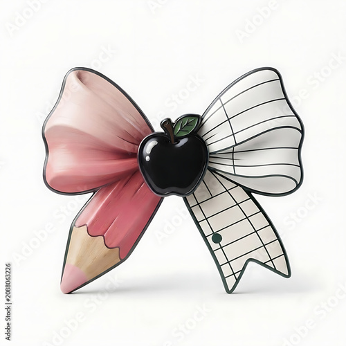 Pink Butterfly with Floral Inspired Wings Isolated on White Background, Elegant Vector Illustration of Nature Insect with Spring Blossom Beauty and Decorative Botanical Design