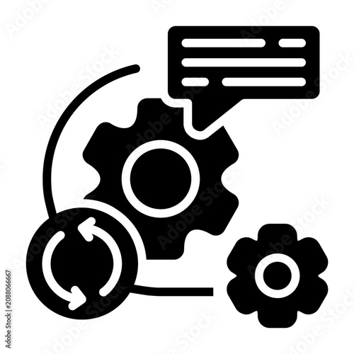 Change Management Vector Icon