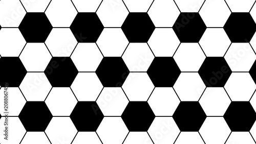 Soccer Background Football Looping Animation Ball Pattern