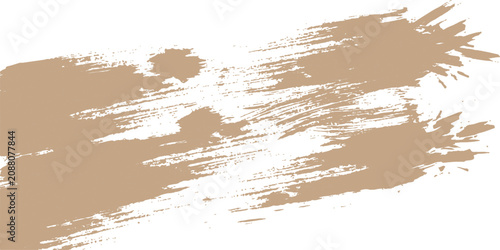 Canvastavla Abstract Brush Stroke: A dynamic and expressive abstract brush stroke in a warm, earthy tone, suggesting texture and movement, perfect for graphic design elements