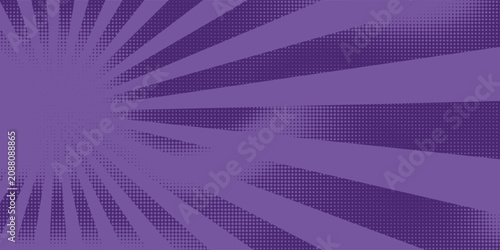 Cuadro en lienzo Abstract purple cream sunbeams design wallpaper