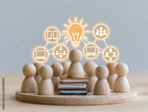 Management and coaching in business development are enhanced by e learning and teamwork, fostering innovation and knowledge sharing for organizational growth and success