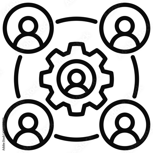 Stakeholder Map Icon