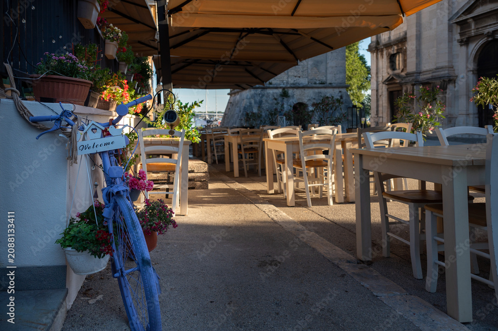 Obraz premium street in the city pula croatia