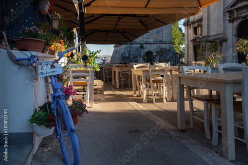 фотографія street in the city pula croatia