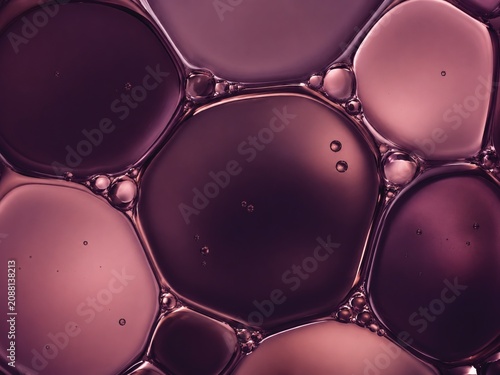 Dark Plum Cosmetic Cellular Bubbles
