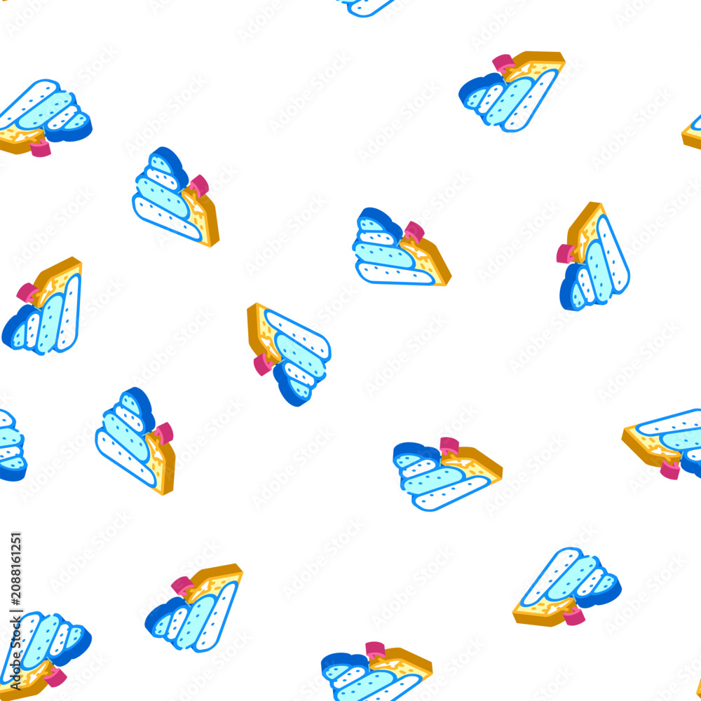 Fototapeta premium zen accessories isometric seamless pattern. zen accessories sign illustration