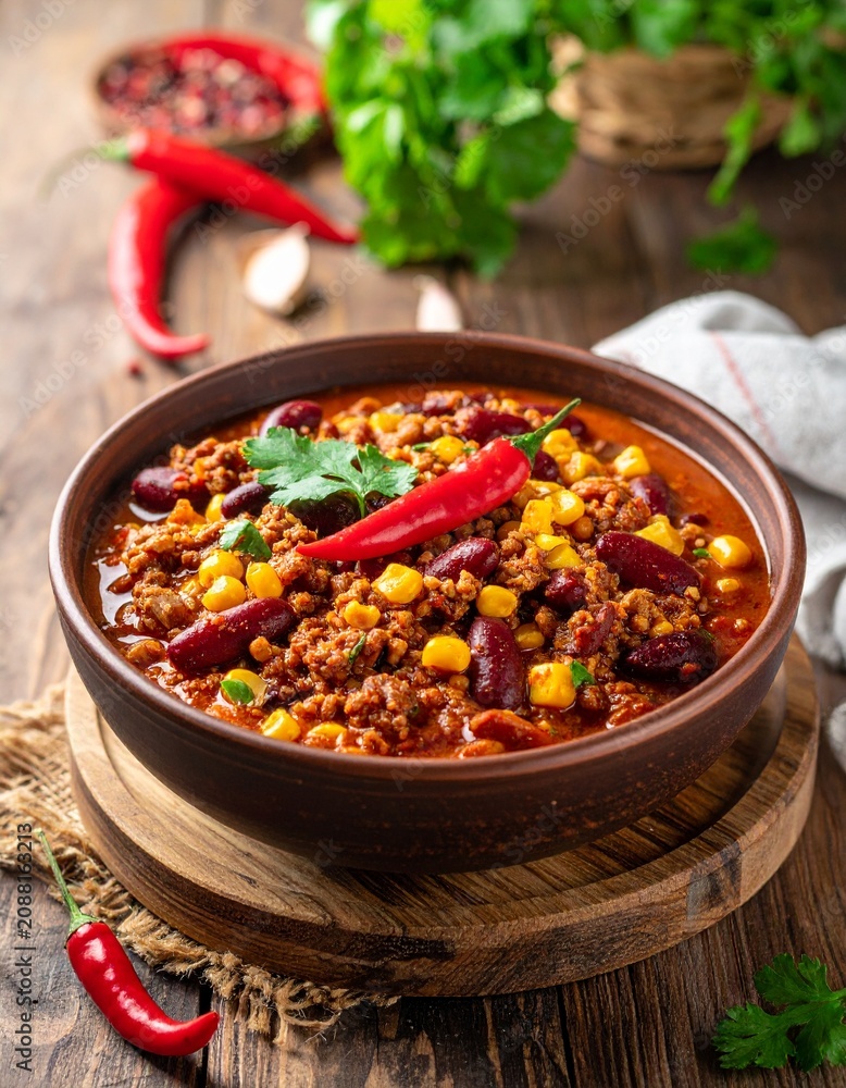 Fototapeta premium Chili con Carne