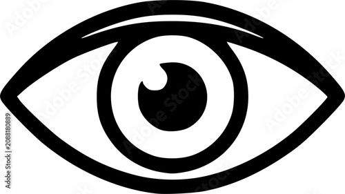 eye symbol vector