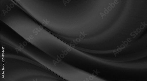 Cuadro en lienzo black abstract background with smooth surface texture with a matte effect combin