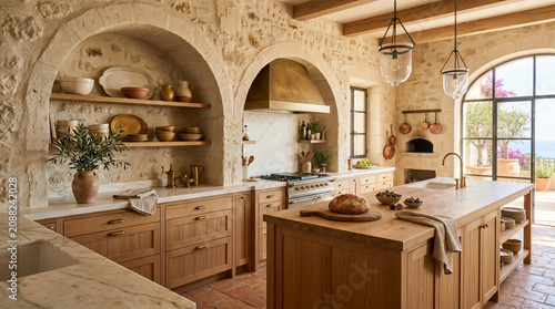modern kitchen interior