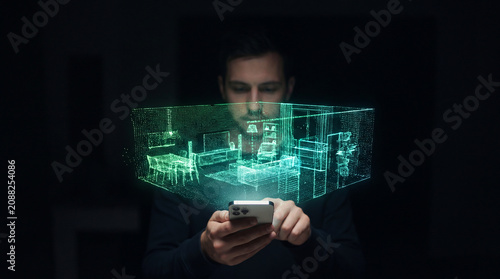 Abstract 3D Point-Cloud Spatial Scanning and LiDAR Technology