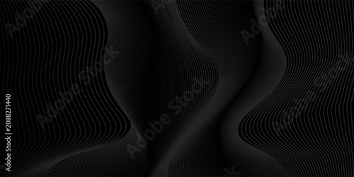 Foto Black abstract background design