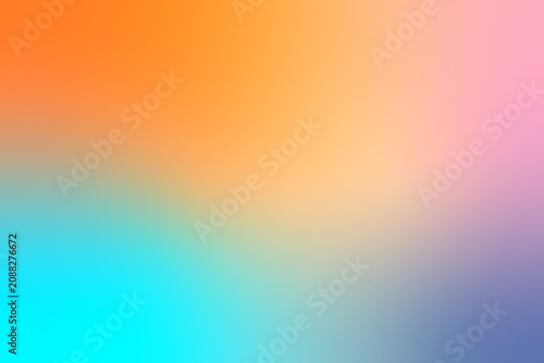Gradient background Smooth blurred transitions cyan blue purple pink orange tones Autumn sky Modern backdrop Subtle glow Beauty branding Wellness design Presentation Social media Web banner Copy space