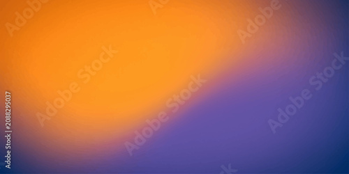 Slika na platnu An abstract gradient blending warm orange tones into cool purple hues, creating a vibrant and energetic backdrop perfect for graphic design and creative projects