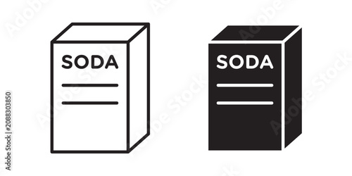 Foto Baking soda icon