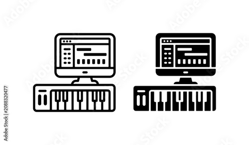 Canvastavla Digital Music Production Icons