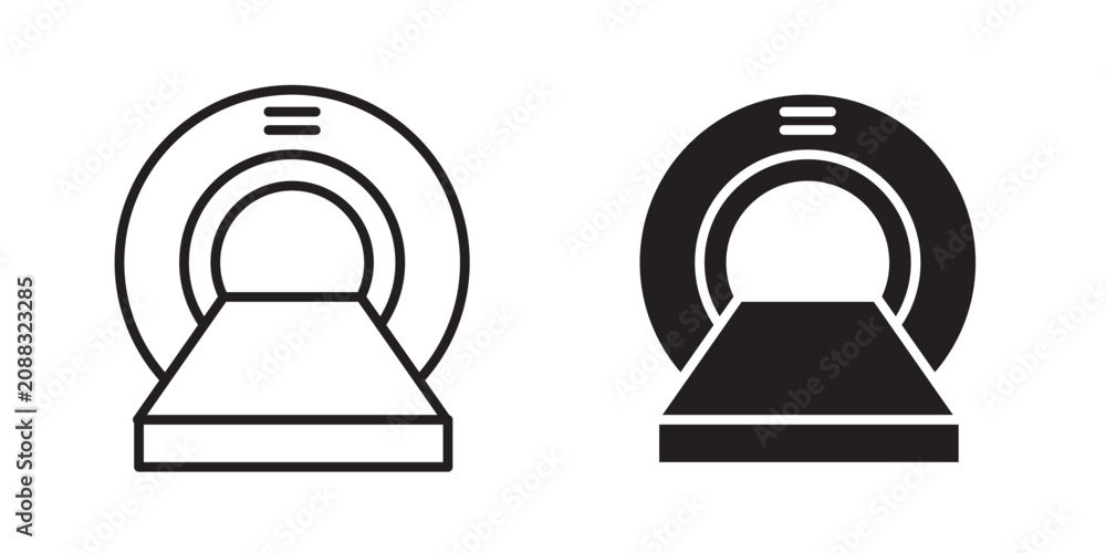 Fotografie MRI scanner icon