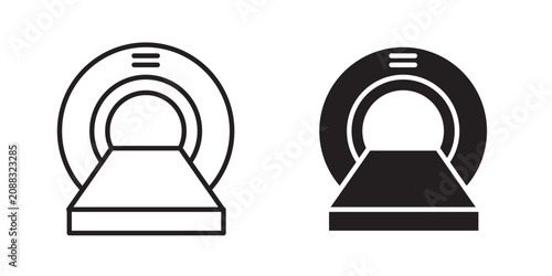 Obraz na płótnie MRI scanner icon