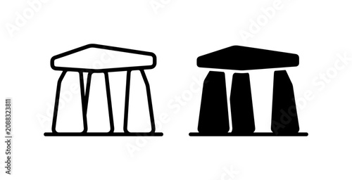 Photos Ancient Dolmen Icons, Neolithic Stone Structures, Prehistoric Megalithic Monumen