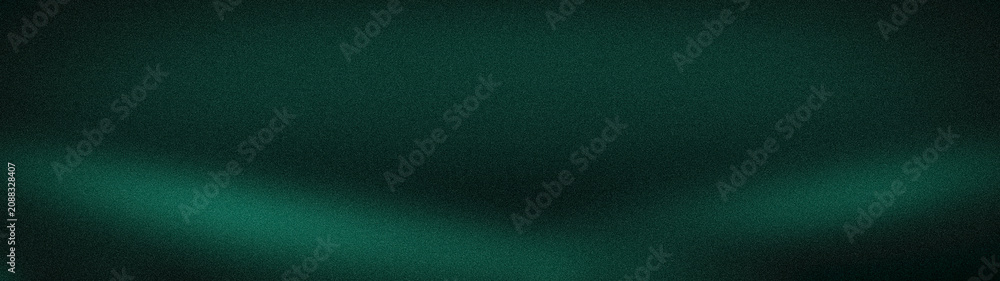 Fototapeta premium Dark green teal black grainy abstract background texture with gr