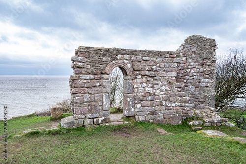 Photos The ruins of St Patricks Chapel dating back to Anglo Saxon times perched above t