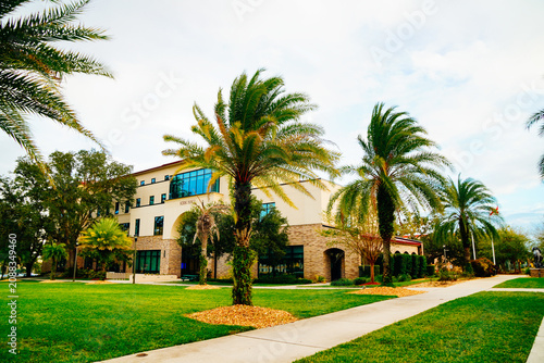St. Leo, Florida, USA - 10 04 2025: Saint Leo University, A Top Catholic University in Florida.	