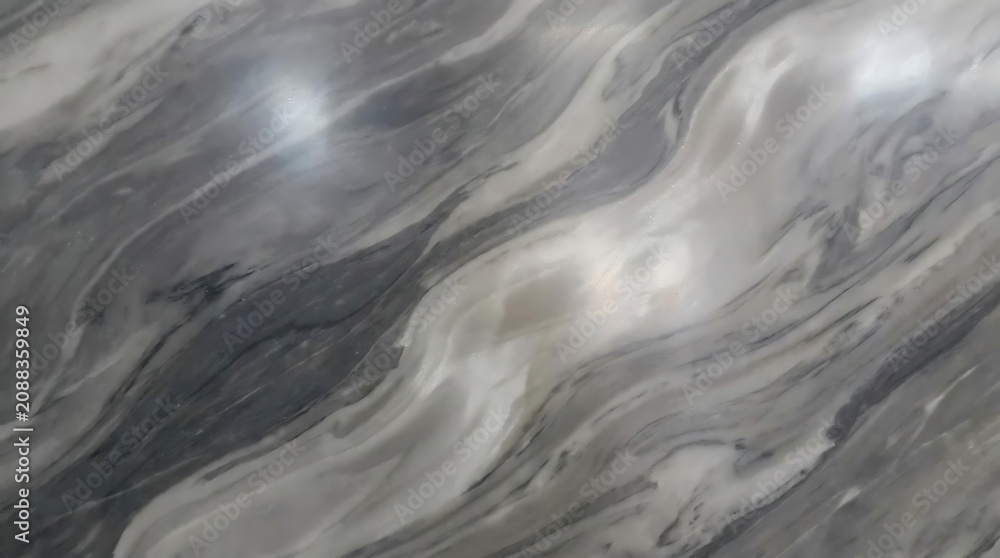 Obraz premium Abstract marble texture pattern with swirling gray and white veins