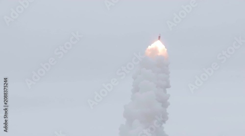 Vertical liftoff of the continental missile. Air defense. Is it a new way to discover our planet, world and outpace, or is it just another tool to make war? Weapon or technology? Rocket. Missile